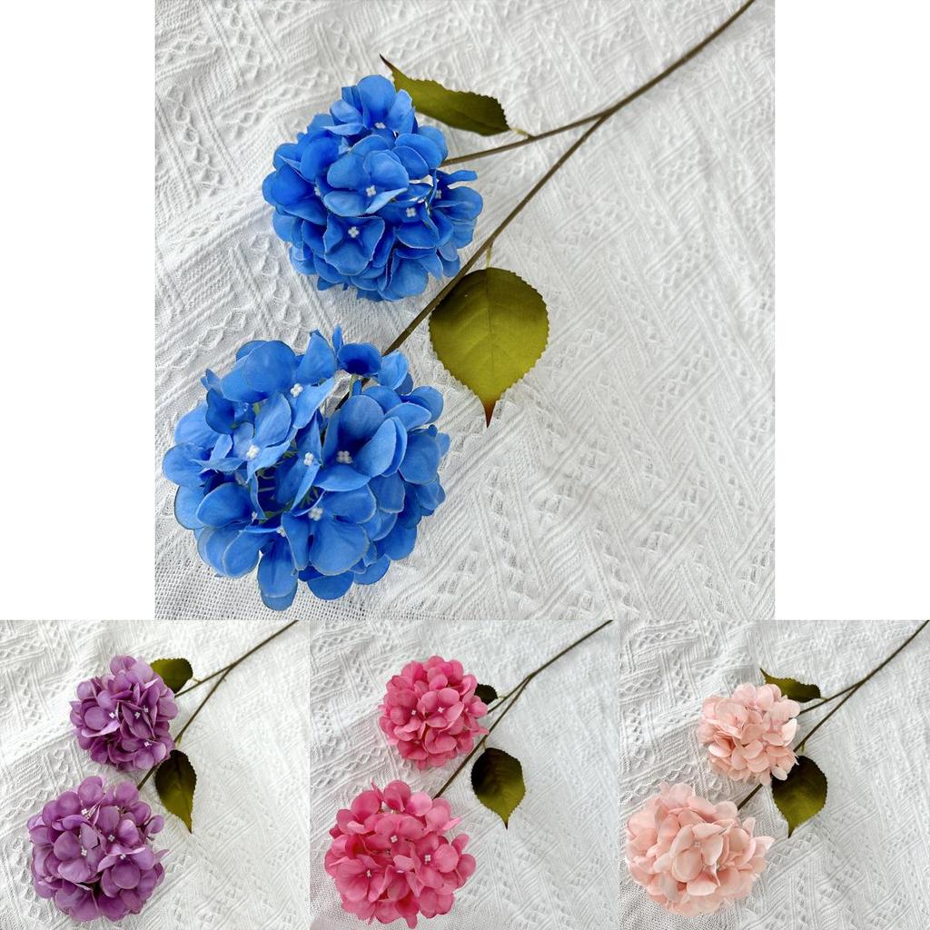 Wedding Hydrangeamacrophylla Artificial Flower Sphere For Event Planning And Photography