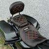 Motorbike Driver Solo Seat Cushion Passenger cushion For Harley Touring CVO Street Glide Road King Special Classic 2009-