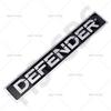 Logo Lettere Auto Defender in Alluminio 3D Adesivi Decorativi Parafango Auto Portiera Emblema Bagagliaio Posteriore Badge Portellone Accessori Styling
