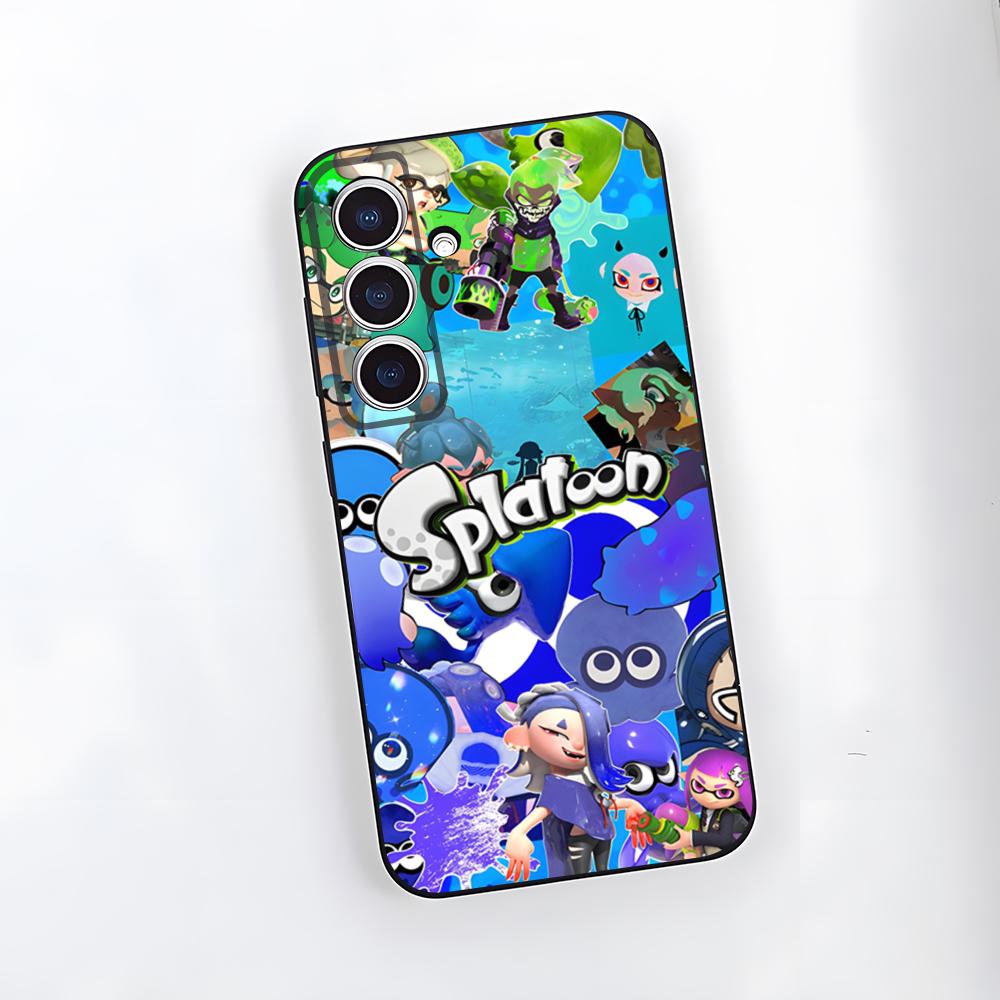 Spiel S-Splatoon Handyhülle Für Samsung A25 A13 A33 5G A54 A36 A35 A56 A52 A14 Stoßfeste Weiche Hülle