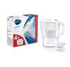 Brita pot type water purifier Aruna capacity with 4 cartridges Filtered water capacity LCD memo per day for 4 Model KBALCW4M Clean taste Size Depth