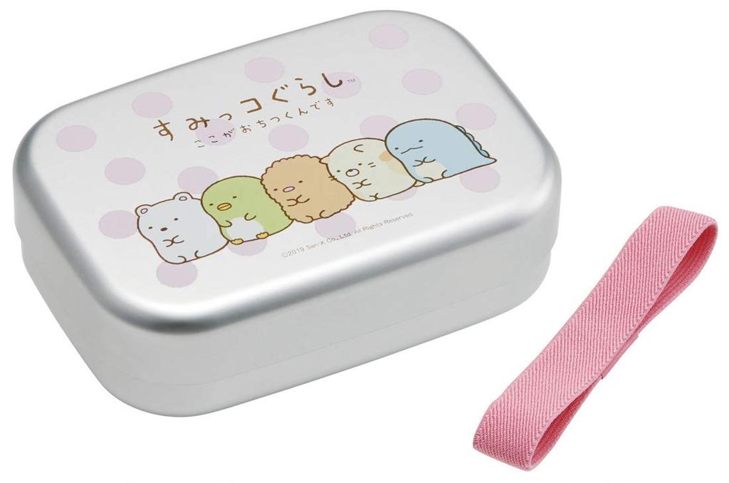 Skater Aluminum Lunch Sumikko Gurashi Made in Children's Box, 20, Japan, 370ml, ALB5NV-A