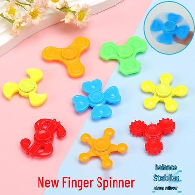 Educational Mini Plastic Finger Spinner for Kids