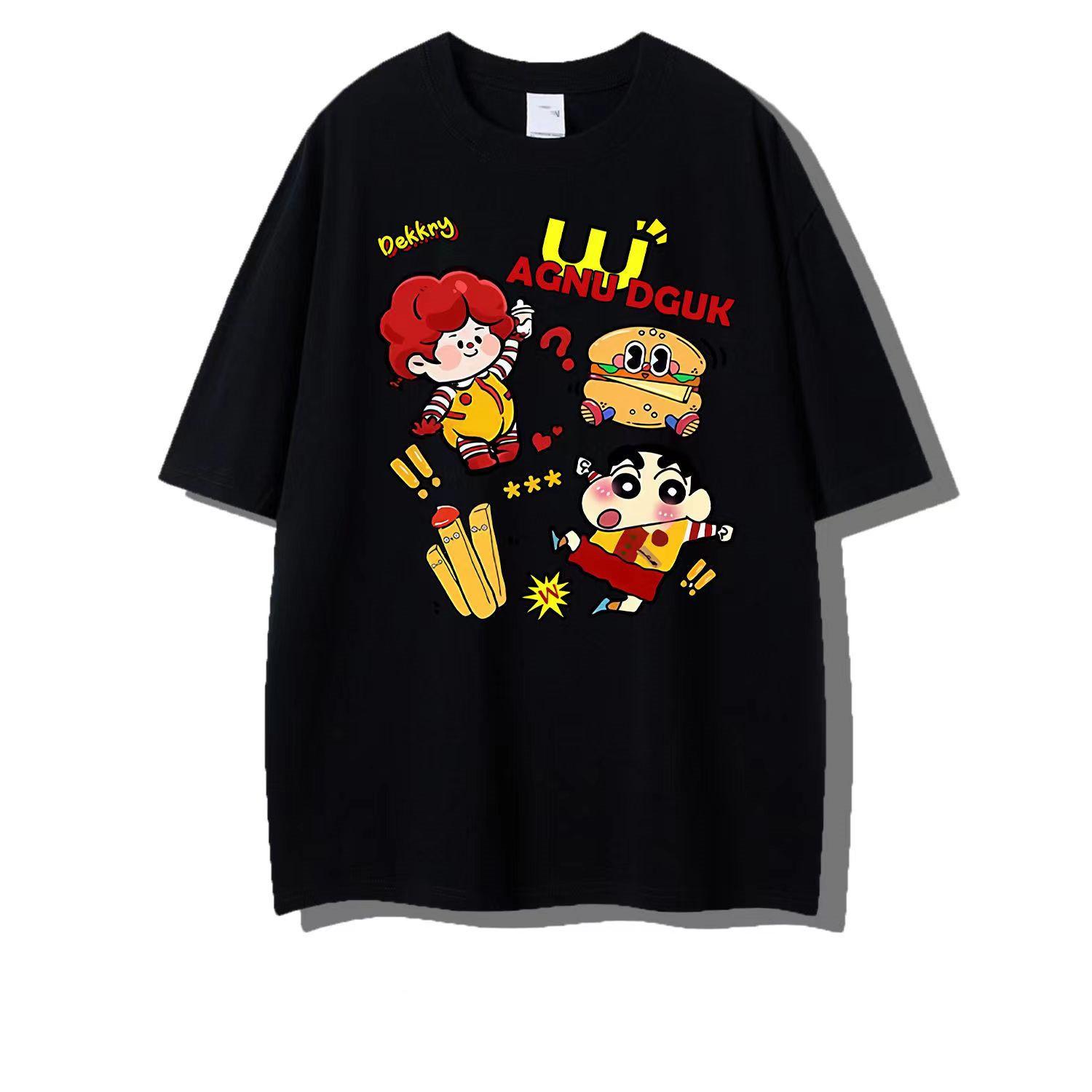 

Women s Summer Vintage 100% Cotton Short-Sleeve Casual T-Shirt - Trendy, Unique, Versatile Top S (up to 90 jin recommended)