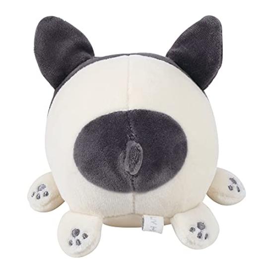 Livheart Bolster Cushion Marshmallow Animal French Bulldog Bubull (Total Length Approx. 27cm) Fluffy and Squishy 48926-98