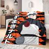 Naruto Anime Print Blanket Warm  Comfortable Flannel Blanket Suitable for Bedrooms, Sofas, Beds, Chairs, Picnics, Travel