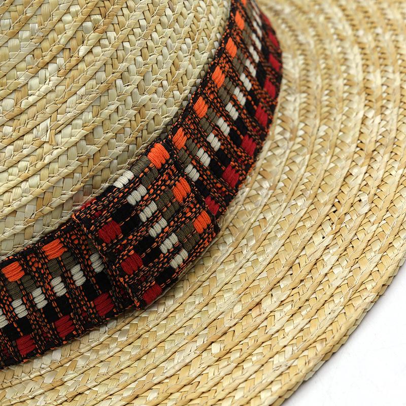Sunscreen Hat Casual Vacation Jazz Straw Straw Hat Western Cowboy Hat Beach Visor Hat Summer Spot