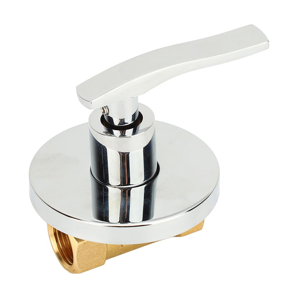 1 2 Angle Valve Copper Leakage Proof Concealed Installation Water Stop Valve for Kitchen Bathroom
