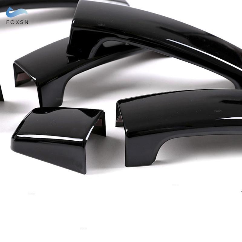 For Land Rover Range Rover Sport Discovery 4 LR4 Freelander 2 2010 2011 Glossy Black Car Exterior Door Handle Cover Decor Trim