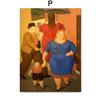 Fernando Botero Frauen Tanzen Zirkus Wandkunst Leinwandmalerei Nordische Poster und Drucke Wandbilder für Wohnzimmerdekoration