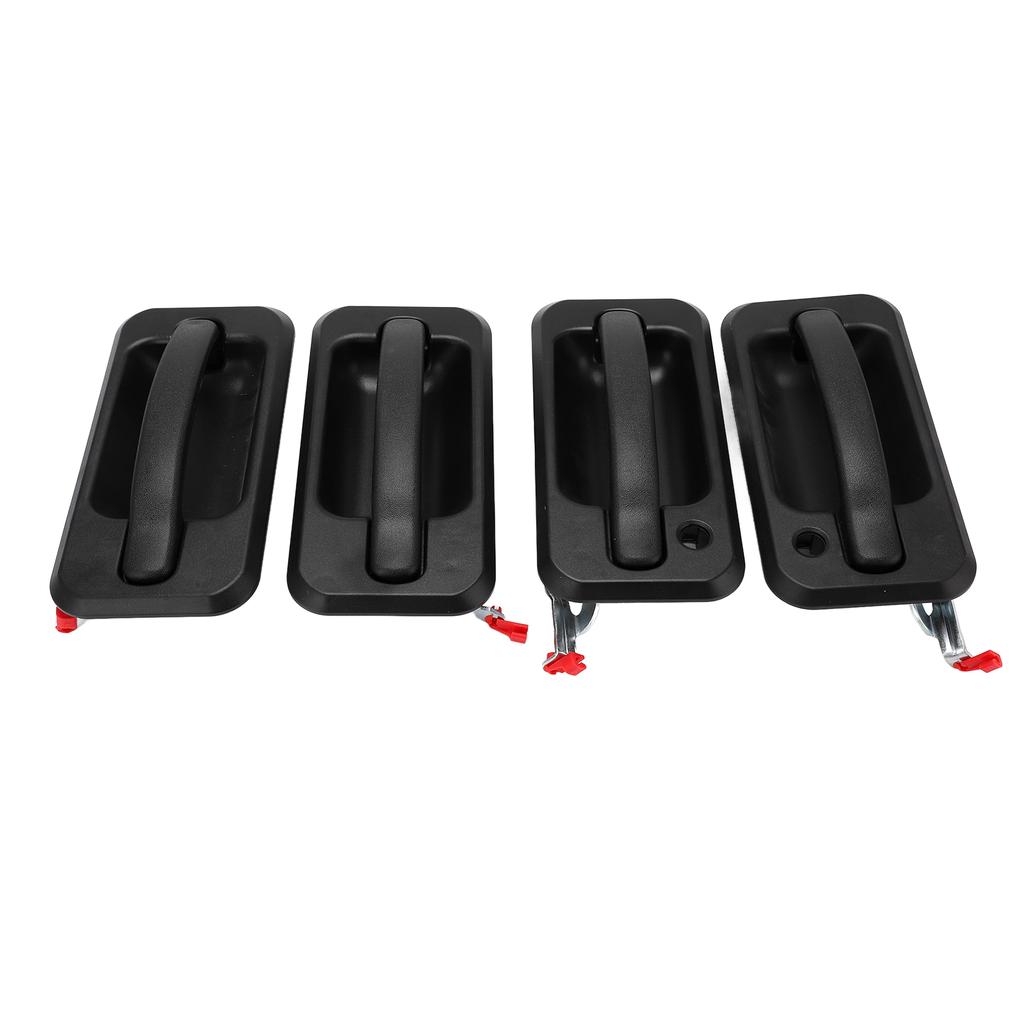4 Pcs Car Outside Door Handle 131609870457 Auto Parts Replacement for Hummer H2 2003?2005