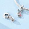 Copper Cosmetic Bag Guitar Perfume Bottle Charms Beads Fit Original Bracelet Diy Jewelry Party Gifts