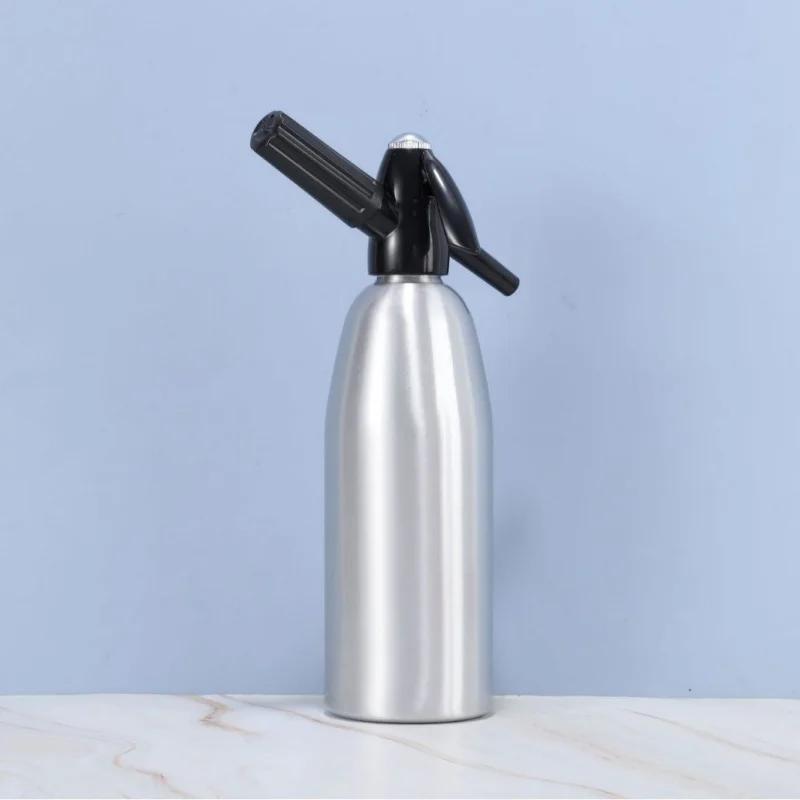 Portable Sparkling Water Maker Flavor Soda Blaster CO2 Cocktail Bubble Drinks Pressurizer Bartender Siphon Accessories Aluminum