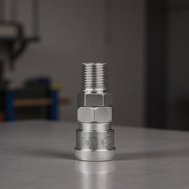 Reinforced Meal Air Tool Fitting For High Pressure Air Tool Gas Hose Nozzle And Leak Prevention