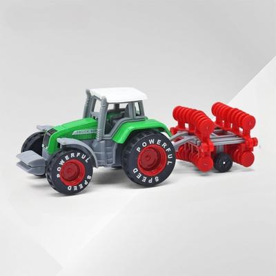 Modèle de Véhicule d'Ingénierie en Alliage Mini Voiture d'Ingénierie Tracteur Créatif Jouets Modèle Jouet pour Enfants