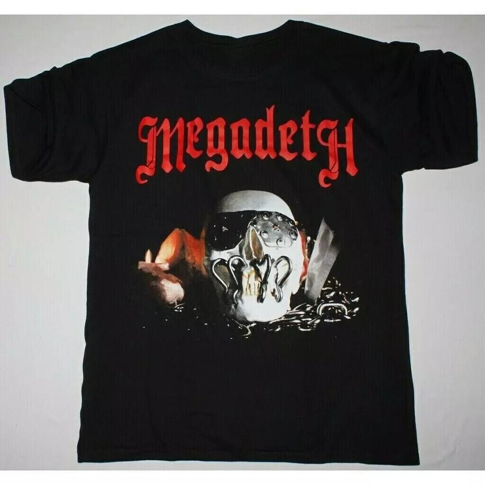 Vintage Megadeth Killing Is My Business 85 Black T-Shirt, Size S-5XL Unisex T-Shirt S