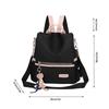 Large School Bags For Teenage Girls Usb Port Canvas Schoolbag Student Book Bag Fashion Black Pink Teen School Backpack