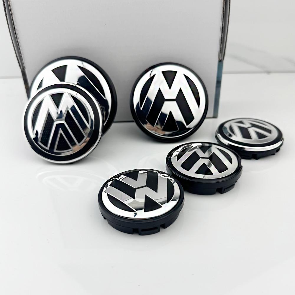abcd1 accessories 4pcs 55mm 56mm 65mm 70mm Car Wheel Center Hub Caps Cover for VW Volkswagen Golf Polo Passat Touran CC B5 B6 B7 Jetta