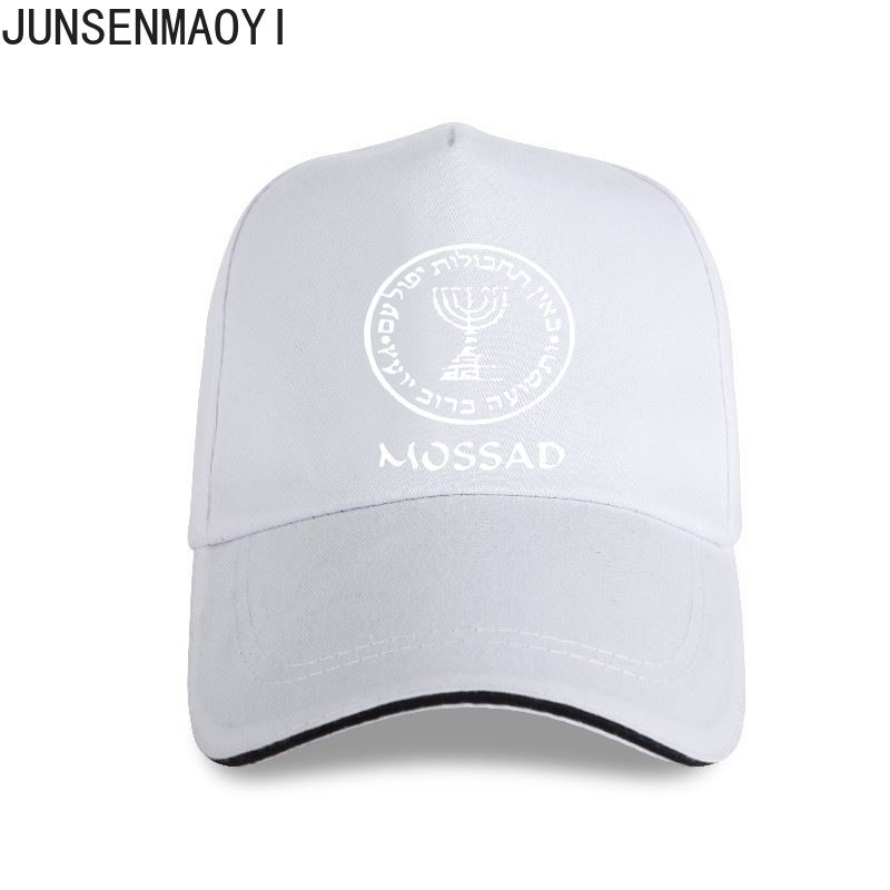 Israels hær Mossad (Jødisk CIA) svart svettesikker polyester topp Baseball cap Unisex kvinner Menn Snapback hatter Trucker Sun-Hats