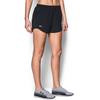 Under Armour Fly By Running Breathable Shorts Women Shorts Black 1297125-002