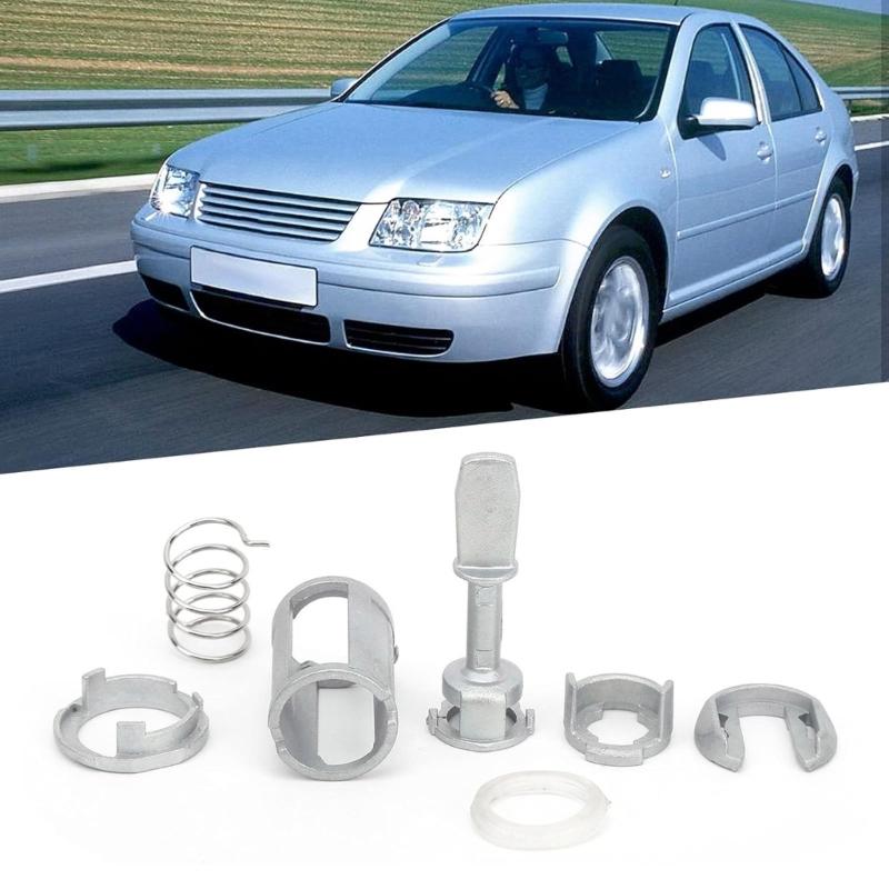 Kit de Reparo de Cilindro de Fechadura de Porta de Carro Substituição Porta Dianteira Esquerda Direita 1U083716 1U083716C Peça Automotiva para MK4 C5
