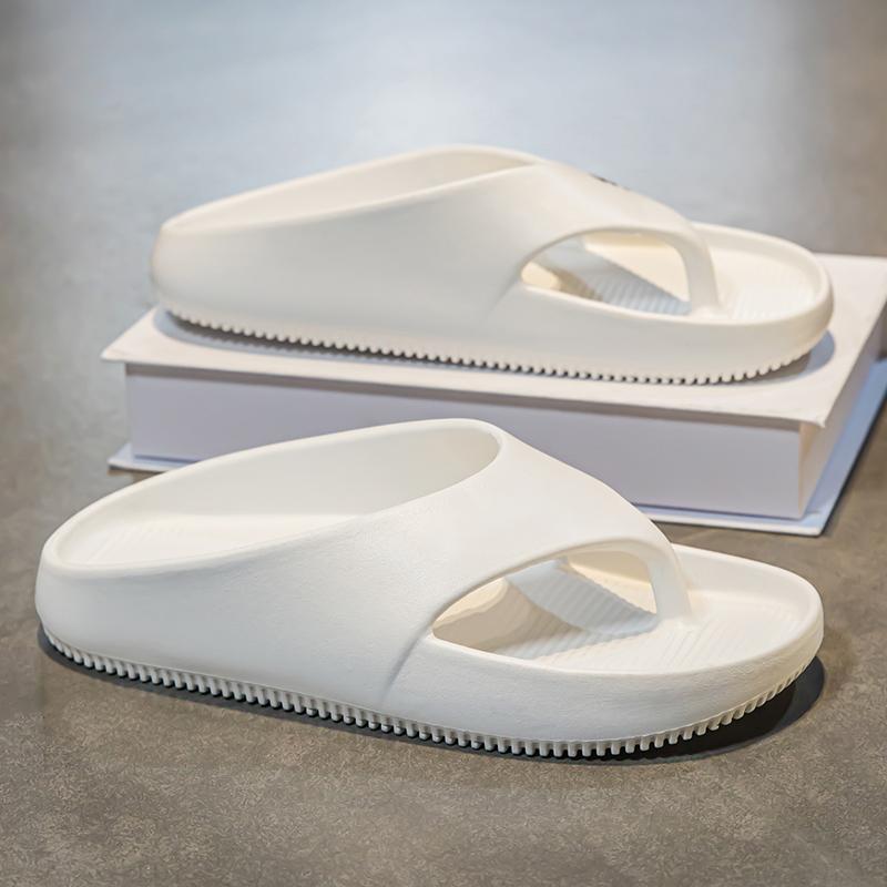 Summer Eva Men Slippers Non-slip Mens Flip Flops Outdoor Fashion Beach Shoes Lightweight Comfortable Indoor Home Bathroom Shoes