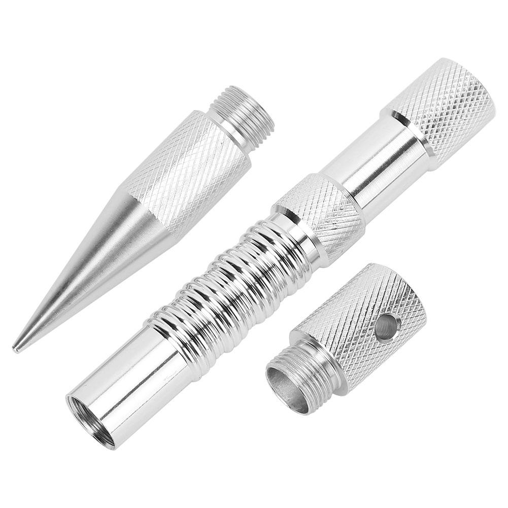 

Игла с шипом для паракорда, портативный алюминиевый браслет, игла для самостоятельного плетения, серебро, серебро