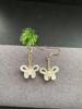 Hetian Jade Bow Earrings - Hanfu Accessories for Radiant Skin and Elevated Style