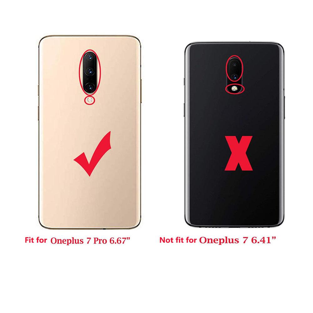 Capac Baterie Carcasă Ușă Spate Sticlă + Lentilă Cameră Pentru Oneplus 7 Pro