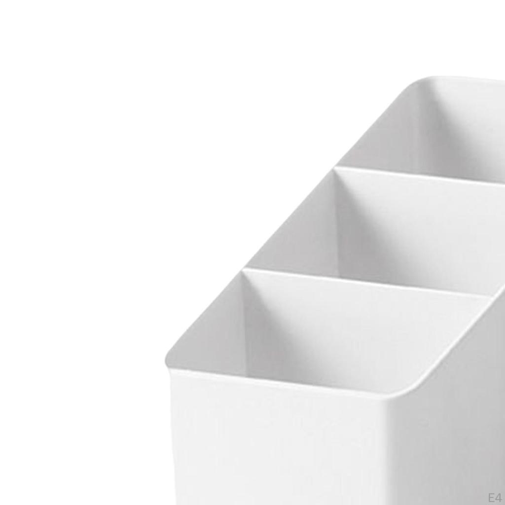Cosmetic Storage Boxes Living Room Makeup Pencil Holder Brush Stand for Home Sticky Note Tray Case