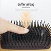 Bamboo Air Cushion Hair Comb for Women - Large, Detangling Massage Comb for Long Hair