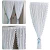 Sturdy Lace Window Panel Breathable Dustproof Designs Easy Installation Home Decoration