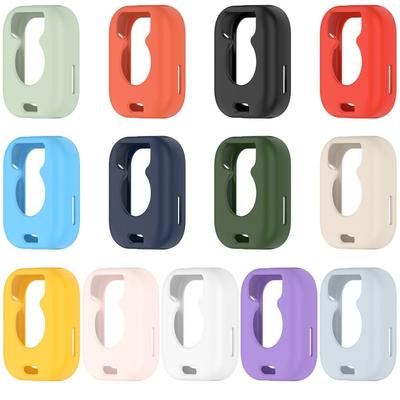 Bumper Screen Protector Shell Protective Frame Silicone Case for Huawei Watch Fit 3 Smart Watch