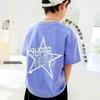 Boy's Star Print Short-Sleeve T-Shirt
