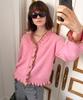 Dewedewe V Romantic Cardigan_Pink