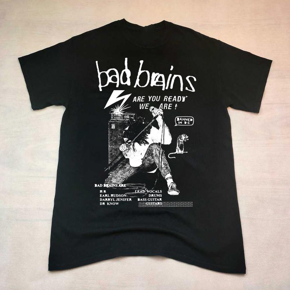 Bad Brains band Are You Ready Unisex T-Shirt All Size S-2345XL Unisex T-Shirt XXXL
