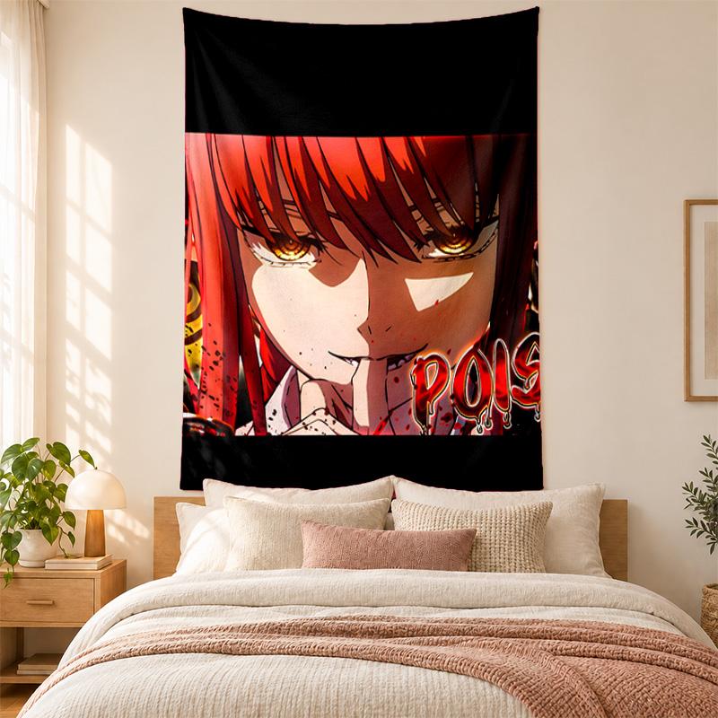 Chainsaw Man Tapestry Highquality for Decorating Living Room Bedroom Dorm Walls Ideal As Bedroom Wallart Orholiday Gift