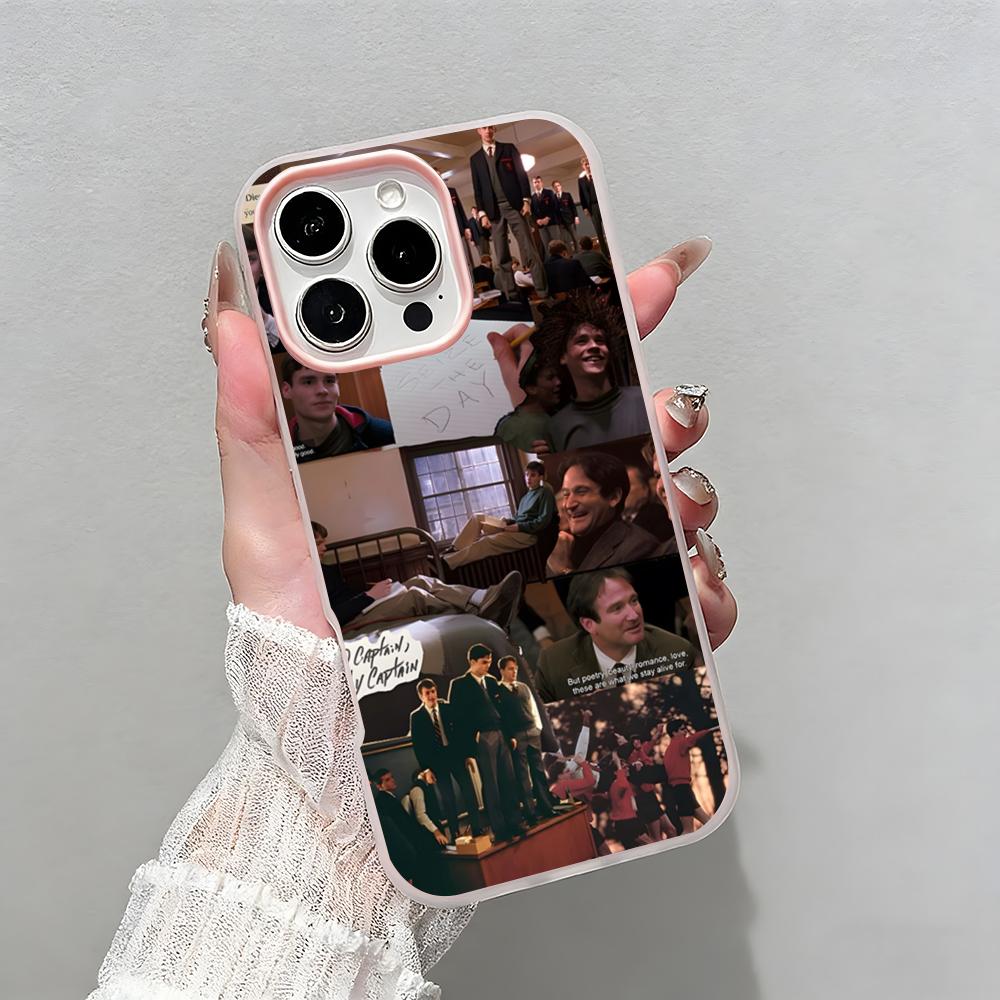 

Dead Poets Society Phone Case For IPhone 17 Air 16 E 15 14 Plus 13 12 11 Pro Max Jelly 2 In 1 Protective Case iPhone 13