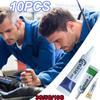 10 pz Lubrificante Grasso Silicone Impermeabile per Alimenti Attrezzature Auto Ingranaggi Valvole Catena Riparazione Manutenzione Strumenti Grasso al Litio