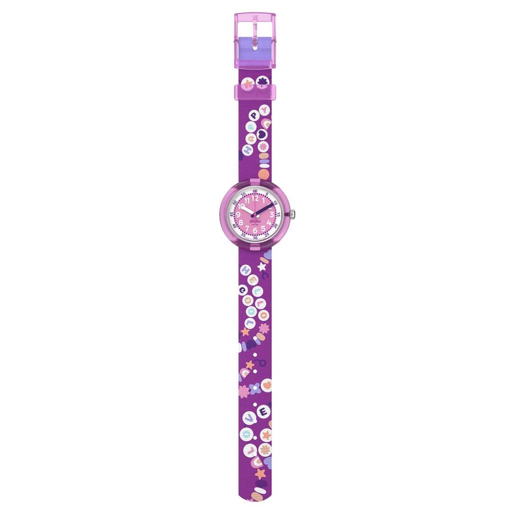 Swatch FLIK FLAK BFF Watch FPNP172 Pink Girls'