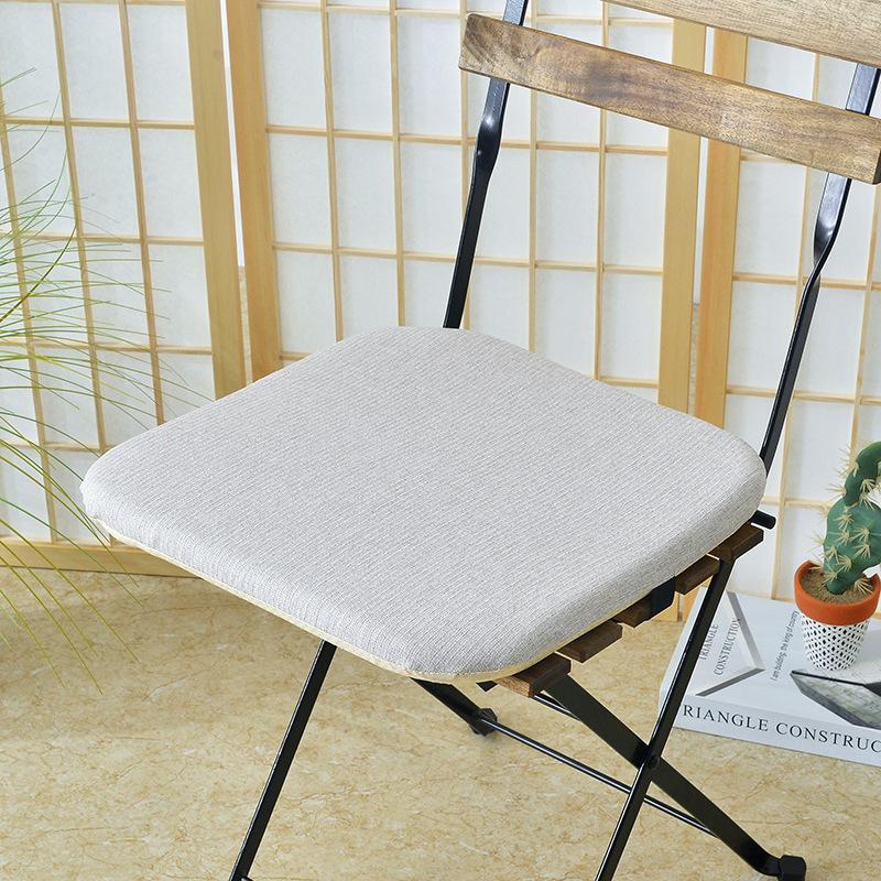 Memory cotton Soft Cushion Square Home Dining Chair Mat Four Seasons Office Classroom Chair Cushion Simple Non-slip Stool Pad