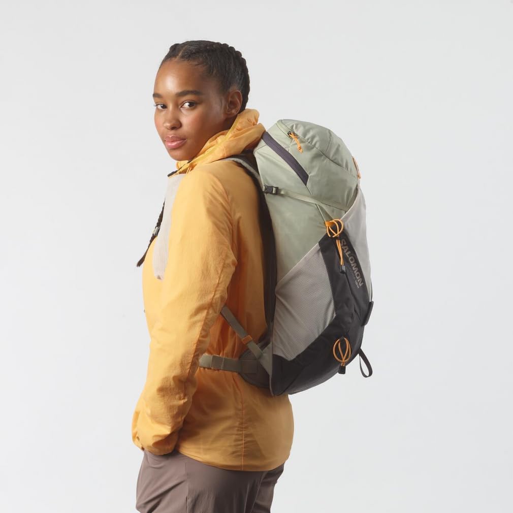 Salomon AEROTREK 18 Trekking 2025 Eisen Damenrucksack, Modell, LC2467700, Seagrass/Silver Cloud/Nine