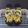 2025 New Men's Rubber Flip-Flops Trendy Anti-Slip Beach Sandals for Summer Casual Non-Slip Slippers Students Lightweight Stylish