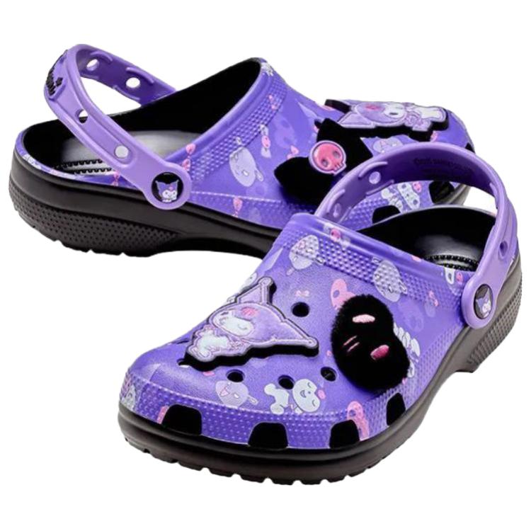 KUROMI X Crocs Classic Kuromi Clogs Women's Purple 211491-90H