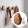 Wooden Coat Hook Decorative Utility Hat Organizer Storage Wall Hanger Key Holder for Closet