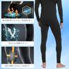 LZLLZQ 3-Pack Men's Power Stretch Compression Tights, Long Leggings, Cool to the Touch, Stretchy, Moisture-Wicking, Quick-Drying, Training/Running Leg