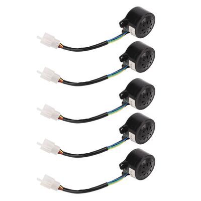 5pcs Universal Backup Horn Buzzer 110‑120db Reversing Alarm 12V‑60V for Electric Tricycle Scooter