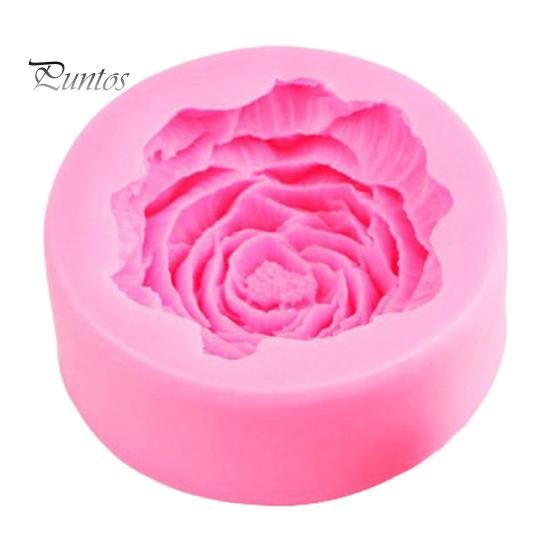 Silicone Flower Mold Chocolate Cake Ice Cubes Food Grade Reusable Non-Stick Floral Pastry Mold Kitchen Baking Gadgets