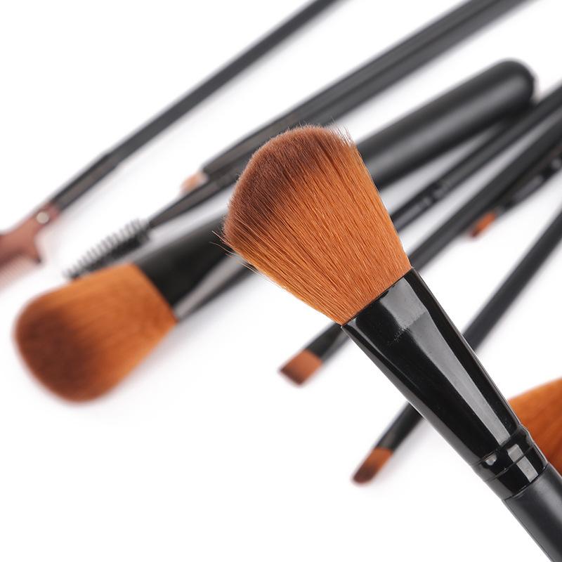 Hot Selling 12cs Professional Makeup Brush Set  Woman Vegan Hair Blue Pink Makeup Brush Set