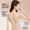 Female hang neck thin shoulder belt pull soft support to collect auxiliary breast invisible without trace beautiful back underwear